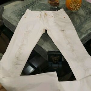 Bcbg MAXAZRIA MAY Z SKINNY WHITE JEANS